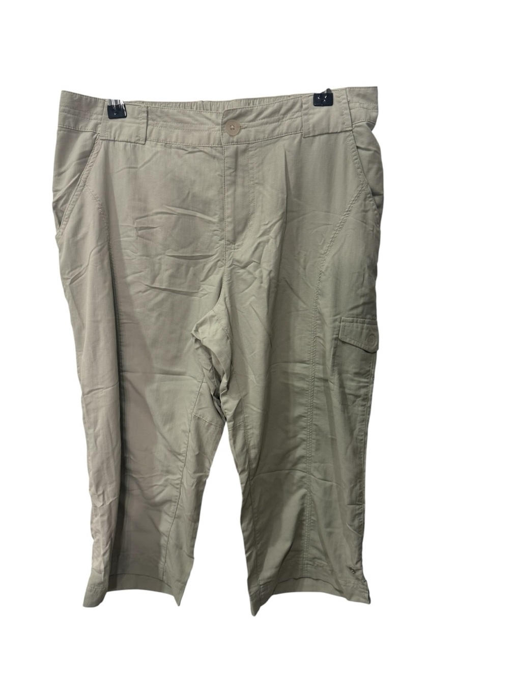Columbia Noonday Ridge khaki cargo hiking knee pants women’s size 10